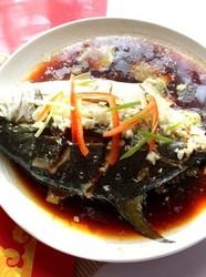 年年有余--清蒸银鲳鱼