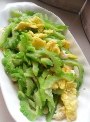 素炒苦瓜