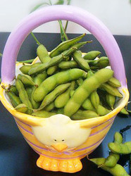 煮毛豆