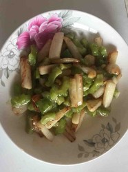 山药炒苦瓜