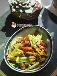 野山椒炒腊肚丝