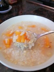 红薯冷饭粥