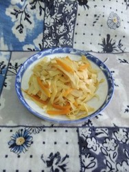 干豆腐炒洋葱