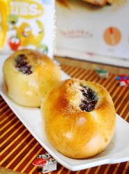 玫瑰面包