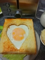 爱心满满简易三明治