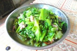生菜炒肉