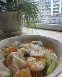 冬瓜鲜虾馄饨