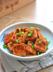 网红铁板孜然豆腐