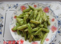 清炒芸豆