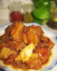 冬笋鲍鱼炖排骨五花肉