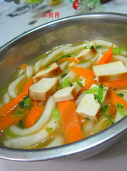 豆腐胡萝卜煮粉