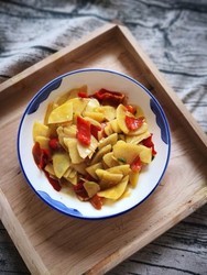 红椒土豆片