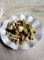 鲜味炝双菇