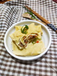 鲜肉千张包