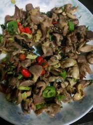 爆炒鸡肾
