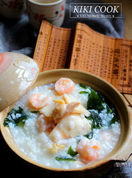 砂锅海鲜粥