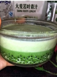 懒人甜品，青汁西米糕