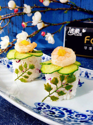 炸虾饭团