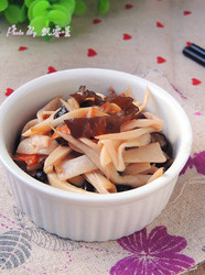 杏鲍菇炒木耳