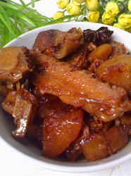 萝卜焖鸭块