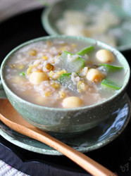 冬瓜莲米绿豆粥