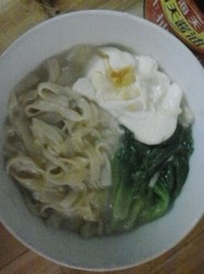 生菜鸡蛋面