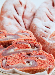 芋泥麻薯软欧包