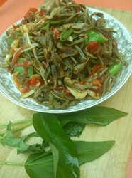 干豇豆炒肉丝