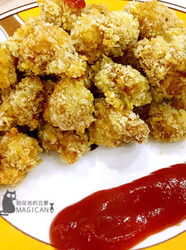 非油炸鸡米花