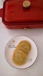 彩蔬金针菇面饼