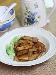 韩式肉酱烤杏鲍菇
