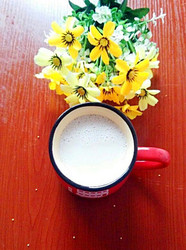 花生小米豆浆
