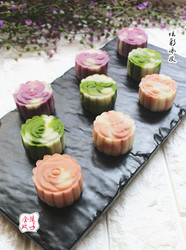 颜值担当的炫彩冰皮