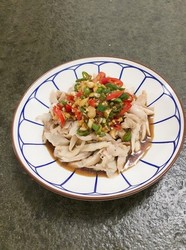 手撕口水鸡