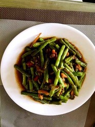 清炒豆角