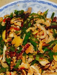 青椒炒羊肚
