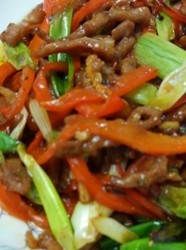 葱爆肉丝