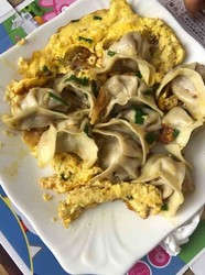 生煎豆腐饺子！豆腐饺子的多样吃法！