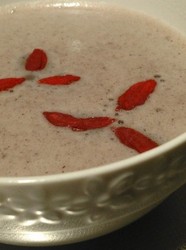 紫米黑豆豆浆