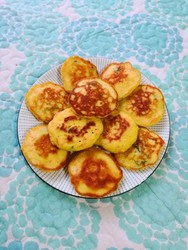 胡萝卜玉米面饼