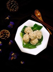 瘦肉豆腐丸子