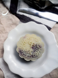 冰皮紫薯月饼
