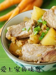土豆排骨焖饭