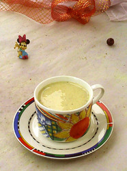 玉米小米豆浆