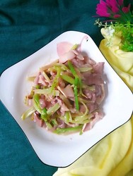 肉片炒猪心