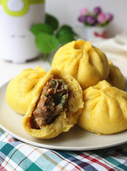 南瓜肉包