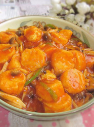 番茄红烩日本豆腐