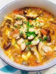 番茄菌菇汤