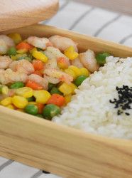 玉米炒虾仁