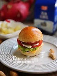 迷你全麦火腿芝士堡